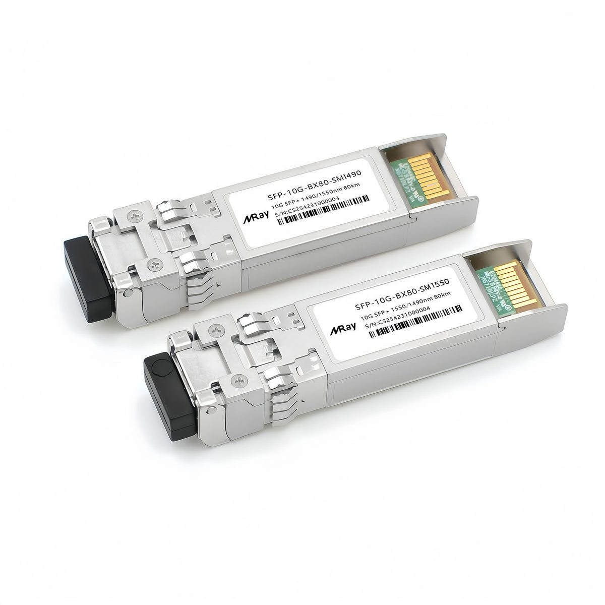 Cisco Compatible 10G Bidi SFP+ Tx1550/Rx1490 80km DOM Transceiver (Pair B)