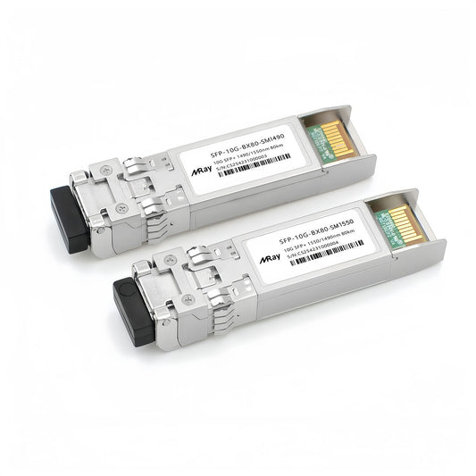 Cisco Compatible 10G Bidi SFP+ Tx1550/Rx1490 80km DOM Transceiver (Pair B)